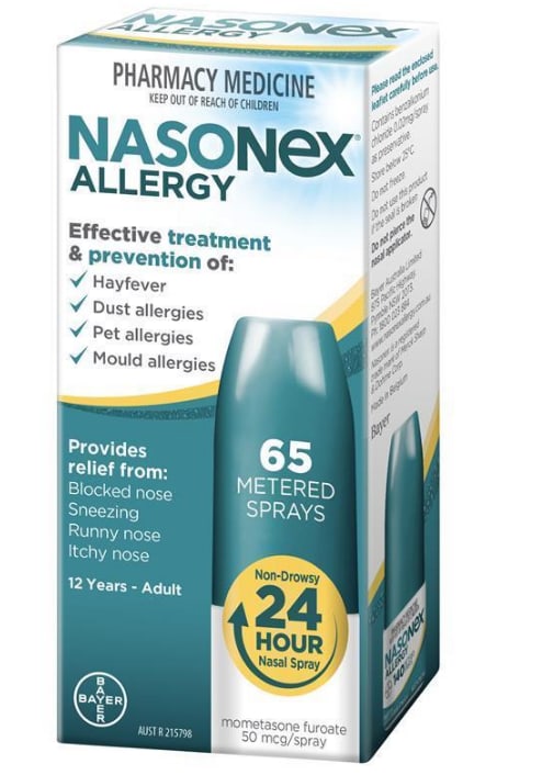 Nasonex Allergy Nasal 16 Days Spray.