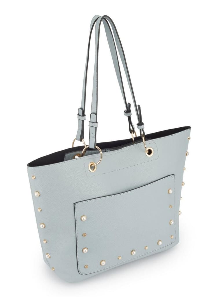 pearl tote bag