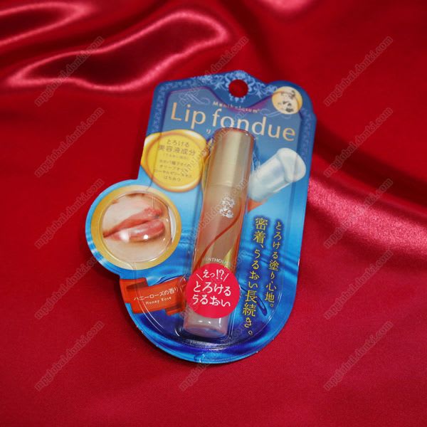Mentholatum Lip Fondue Honey Rose Fragrance