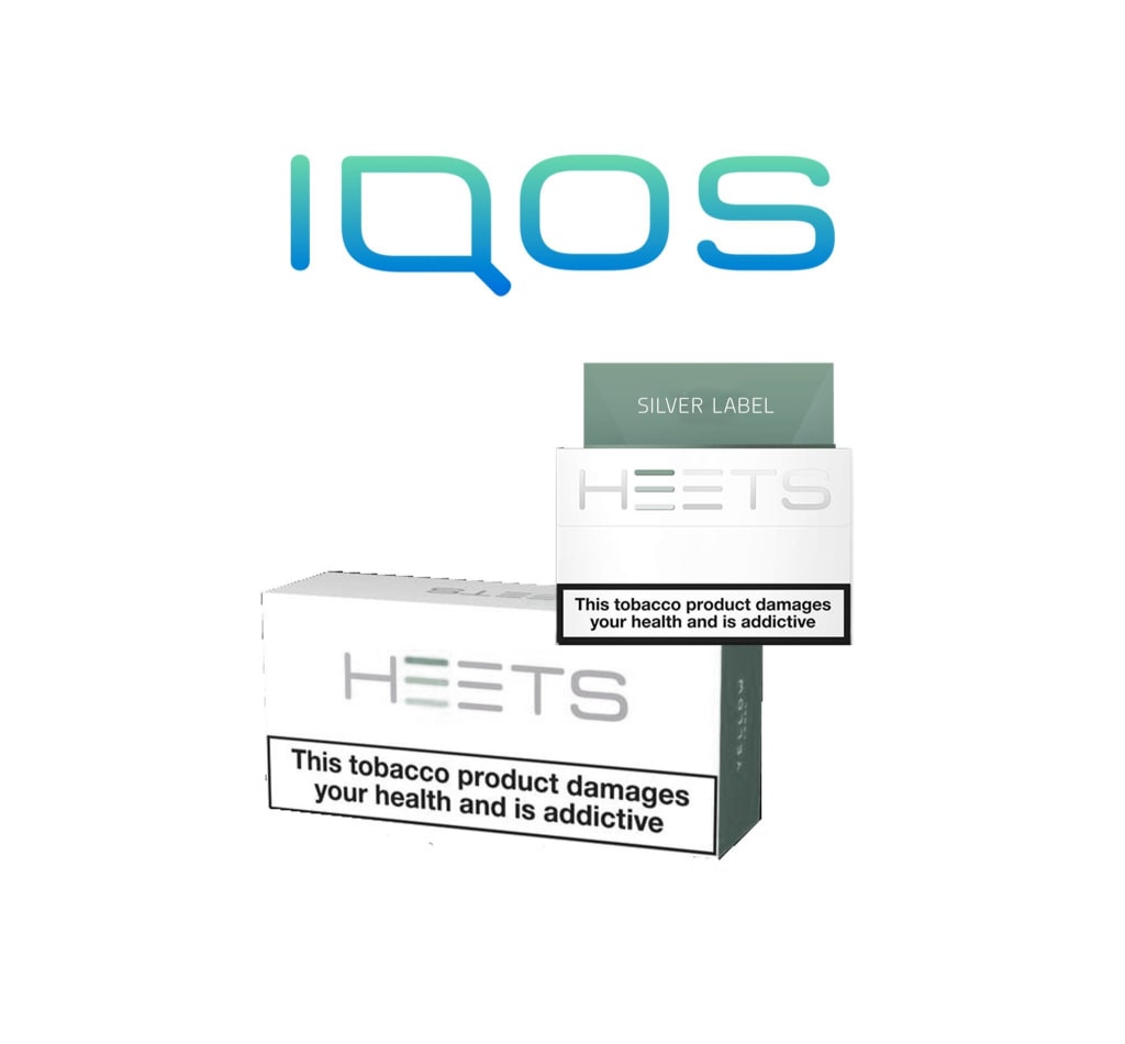 Iqos Heets Silver Heatstick 1 Carton 200 Sticks