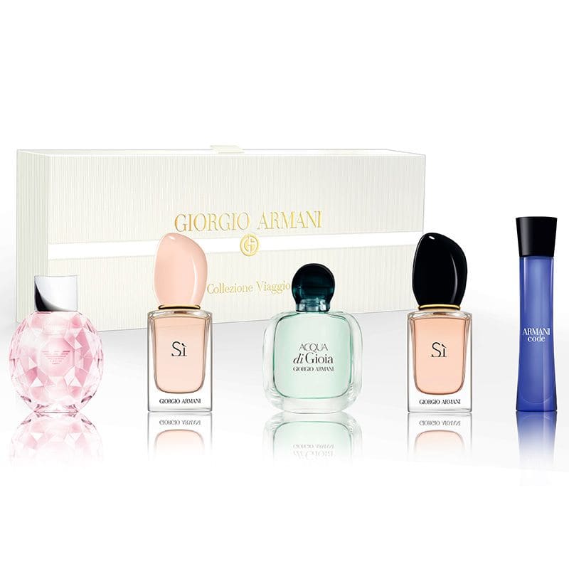 giorgio armani miniature set