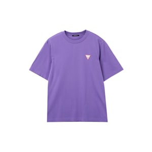 purple guess shirt