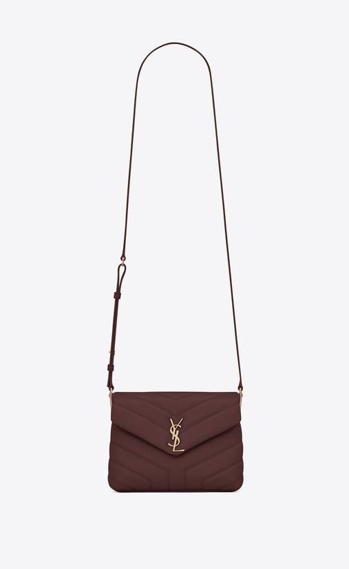 large loulou matelassé leather pouch