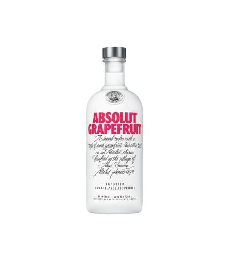 Absolut Grapefruit Vodka Singapore Duty Free 1000m