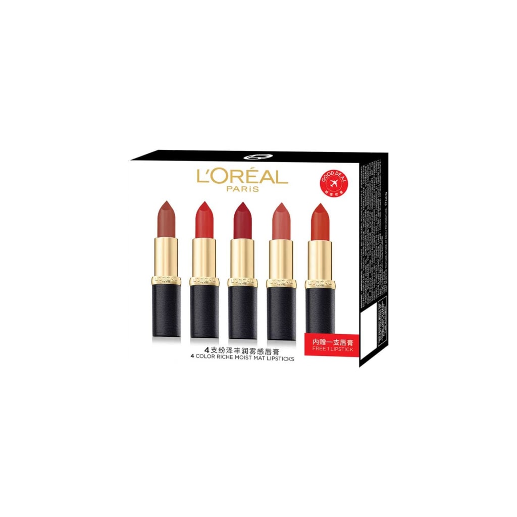 loreal lipstick gift set