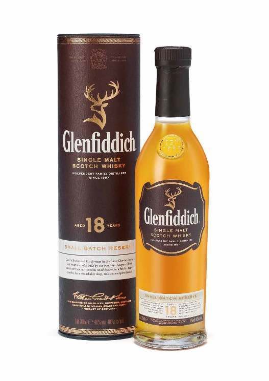 Glenfiddich 18 Years Whisky Malaysia Duty Free 200ml