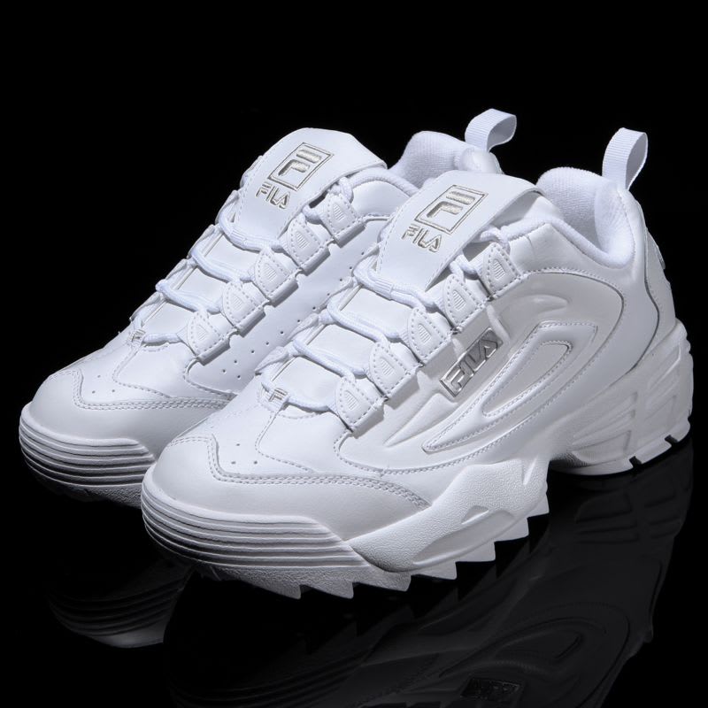 FILA Heritage Studio Disruptor 3 Sneakers, White, 270