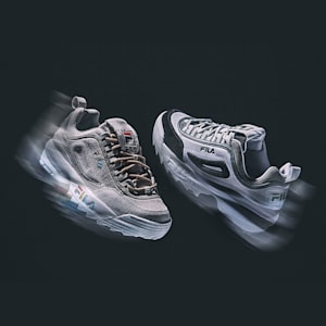 fila shoes disruptor grey