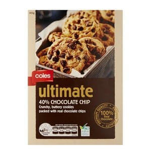 40% Chocolate Chip Cookies