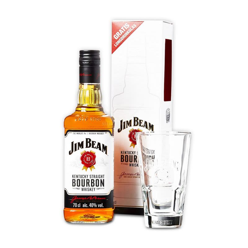 Jim Beam Kentucky Straight Bourbon Whisky Malaysia Duty Free, 1000ml