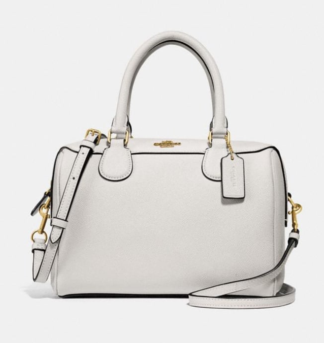 Coach Mini Bennett Satchel Chalk Imitation Gold