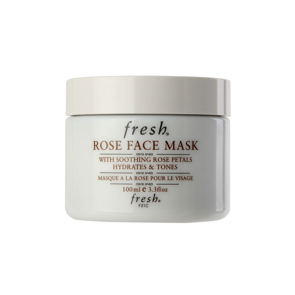 fresh rose face mask