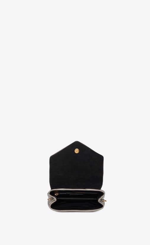 large loulou matelassé leather pouch