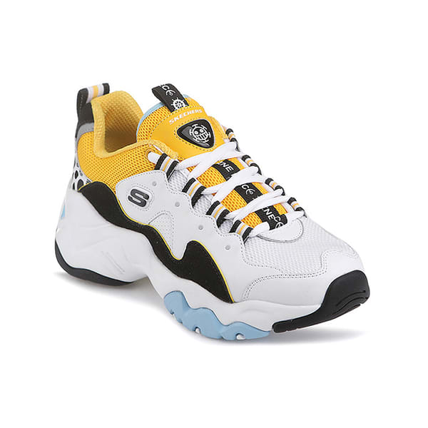 skechers d'lites yellow