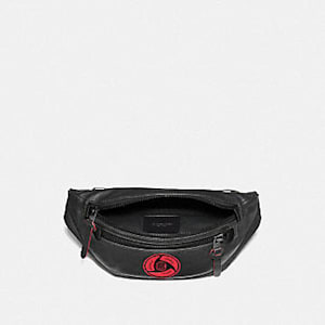 Coach X Michael B Jordan Naruto Shippuden Belt Bag Black