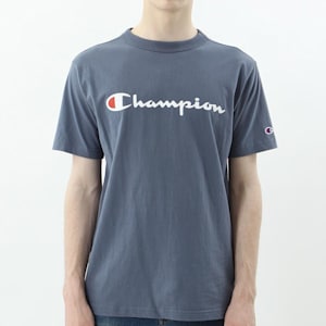 Champion Japan Premium Script Logo Men S Tee Yellow