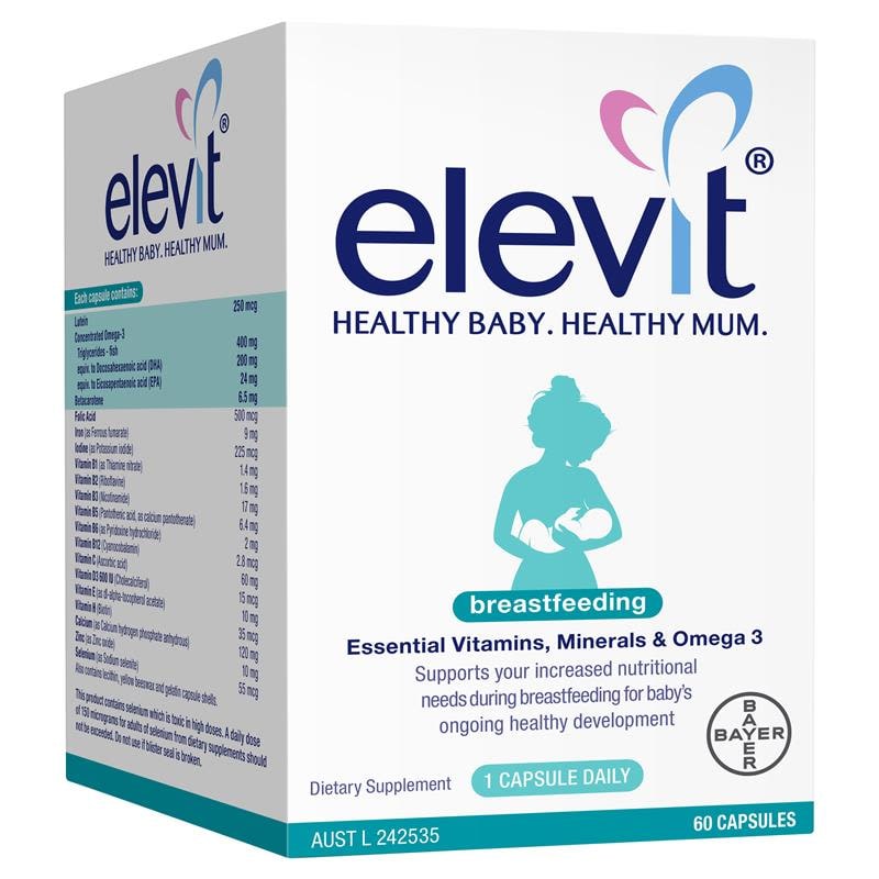 Elevit Breastfeeding Multivitamin Capsules 60 Pack