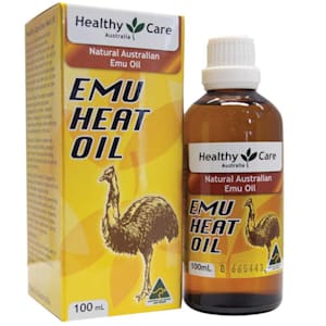 Healthy Care Natural Australian Emu Heat Oil 100ml