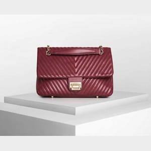 Robin May Bag Wine Red