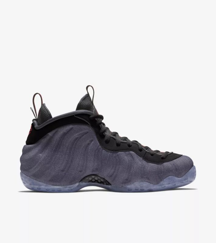 nike air foamposite one denim