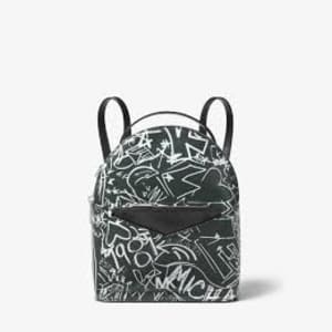 michael kors graffiti backpack