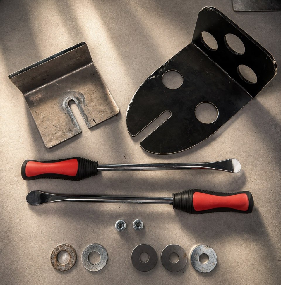 Kit plaques de montage — vue atelier