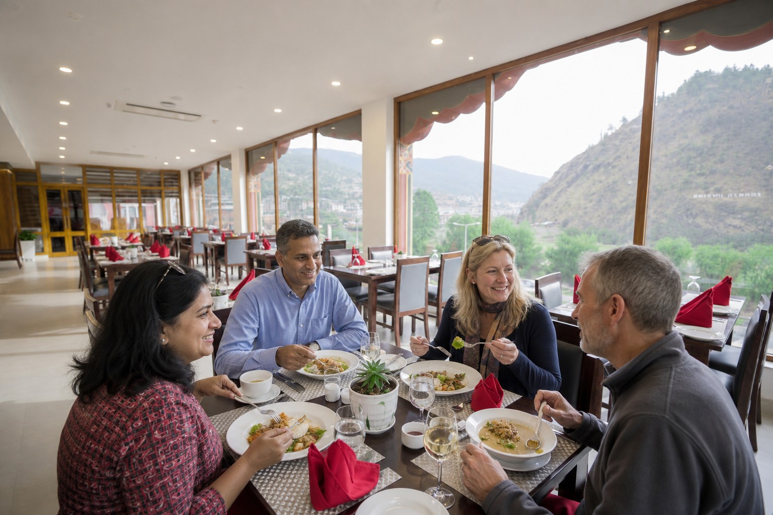 Pelbu Suites restaurant dining room