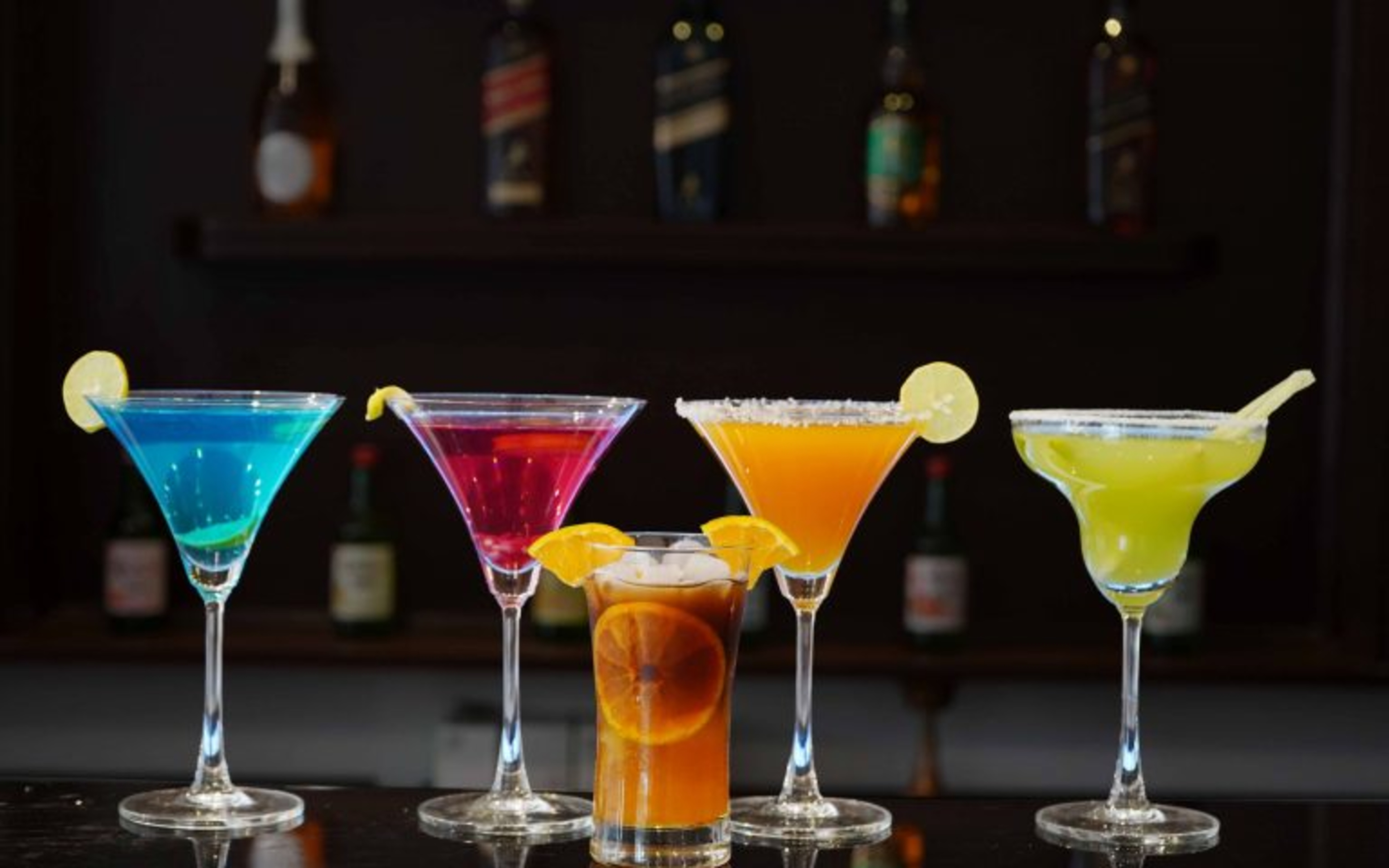 Cocktail line-up
