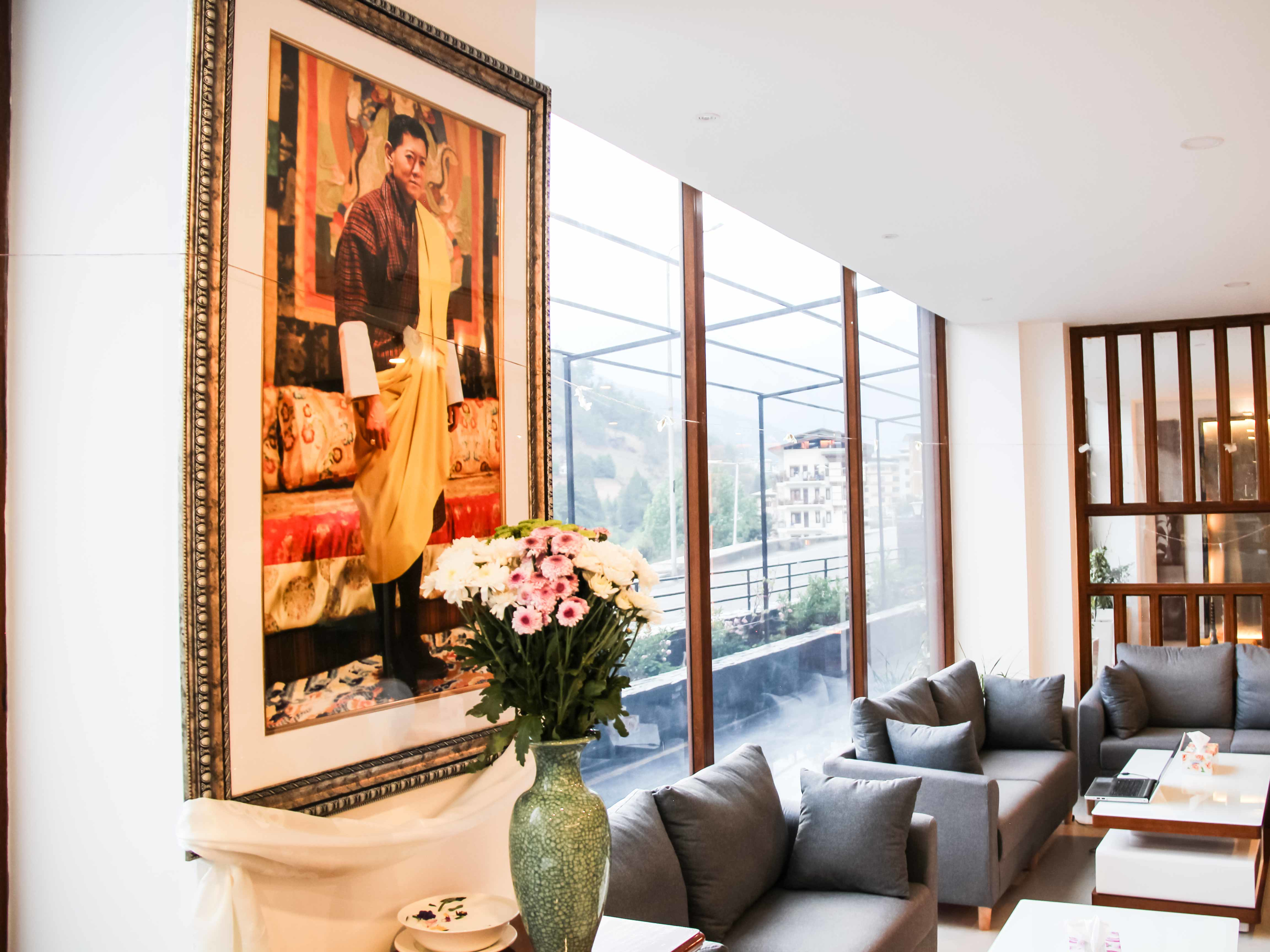 Hotel room interior