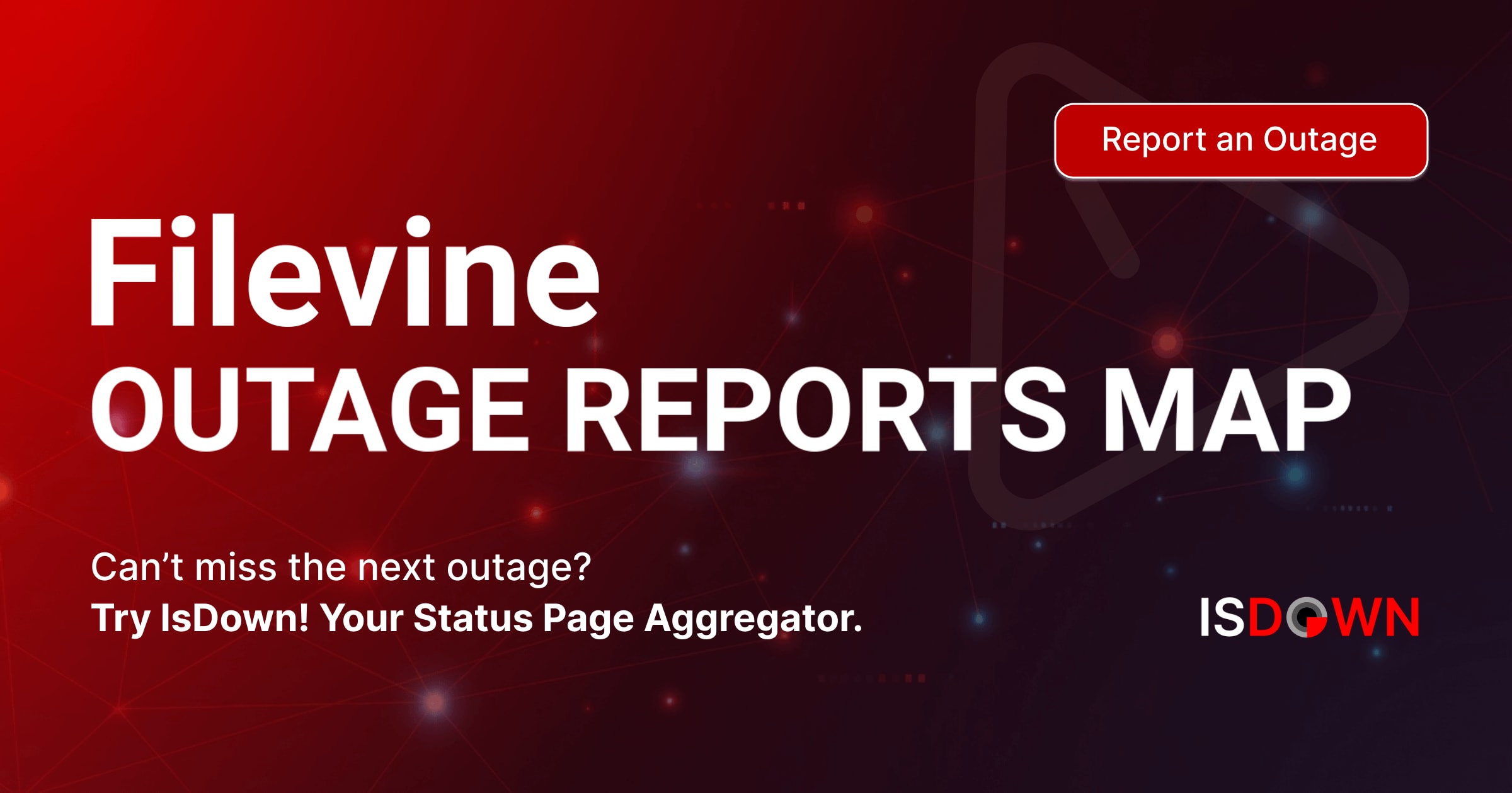Filevine Outage Reports Map | IsDown