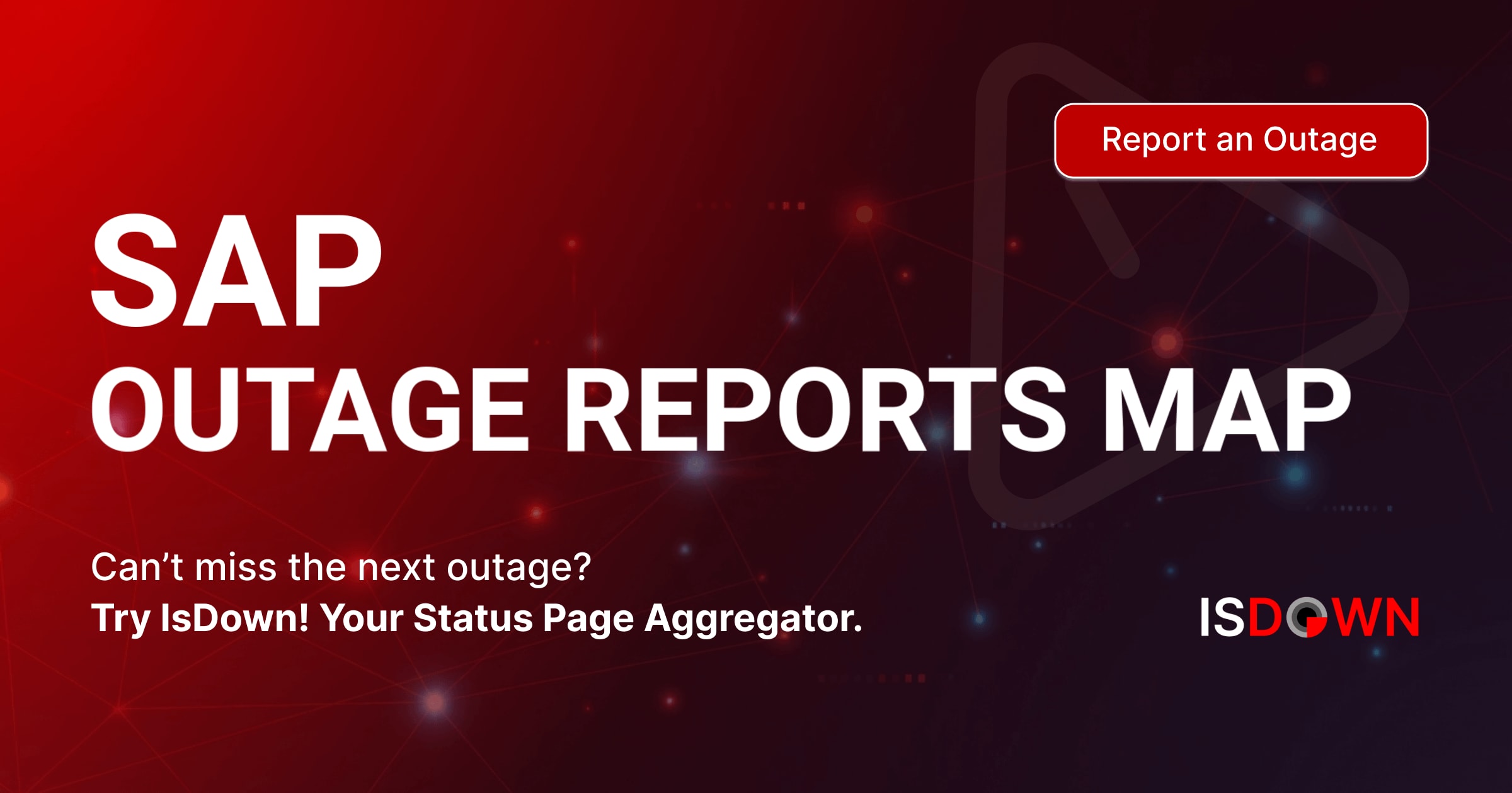 SAP Outage Reports Map | IsDown