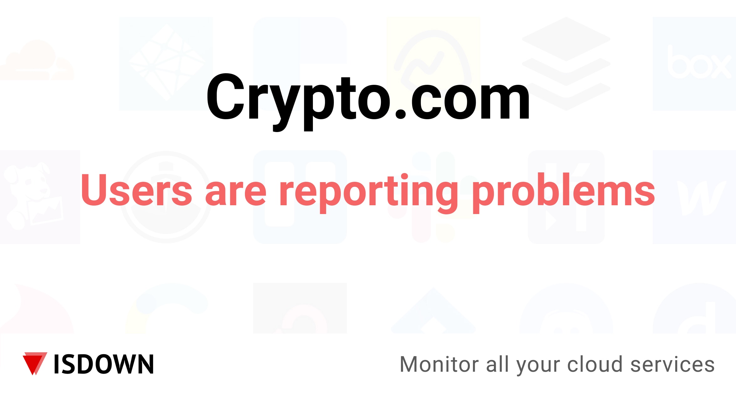 Is Crypto.com Down? Check Crypto.com Status - IsDown