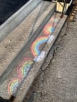 rainbows on steps image