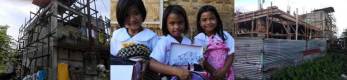 Hope Mission Building & Students compilation image