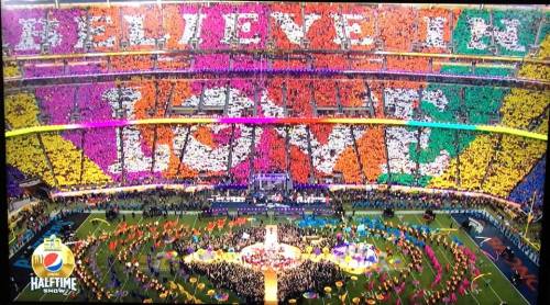 Super Bowl half time Super Bowl image