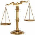 a set of scales at tipping point