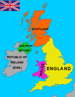 The UK map