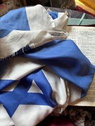 Israel flag image by author