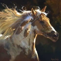 Palomino Horse image supplied by author