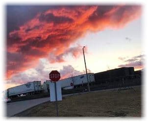 Sunset Photo by author