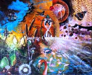 Apinting by Yvonne Coombs
