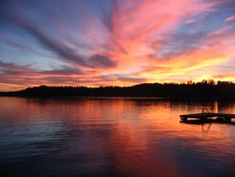 sunset image supplied by author