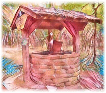 Illustration of a well from https://imgur.com/8M57SJ0