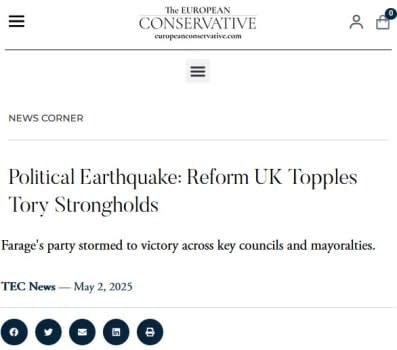 News headline screen capture by author