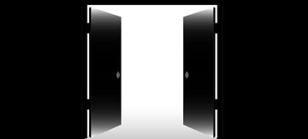 image of open doors