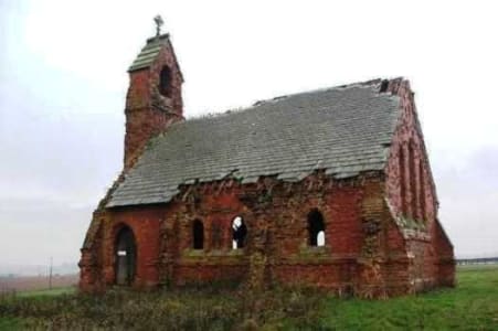 abandoned church image