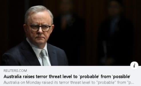 New Headline screen capture by author