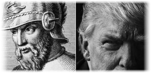 Cyrus-Trump image supplied by author