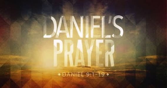Daniel's Prayer graphic image supplied by Veronika West