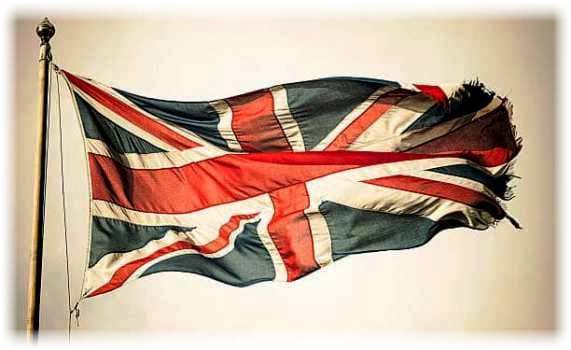 Tattered UK flag on staff. Image supplied by author. Copyright indexventures.com